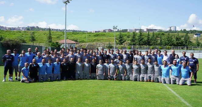 Trabzonspor yeni sezon hazırlıklarının ilk etabını tamamladı