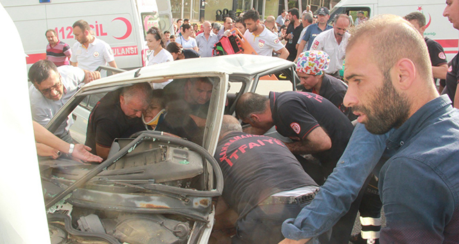 Kahramanmaraş’ta trafik kazası: 8 yaralı