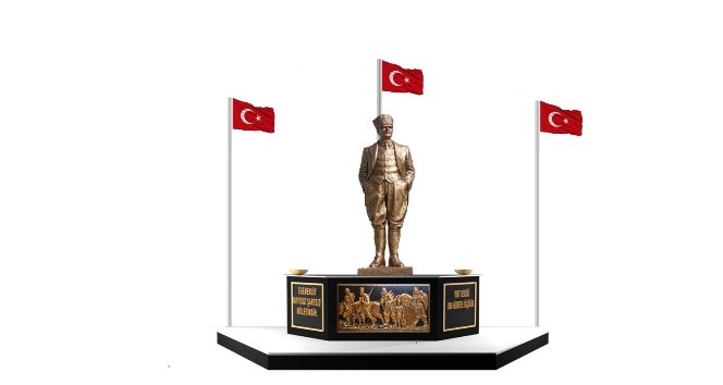Başkan Demir: “Atatürk büstü ile şehre yeni bir görsel güzellik gelecek”