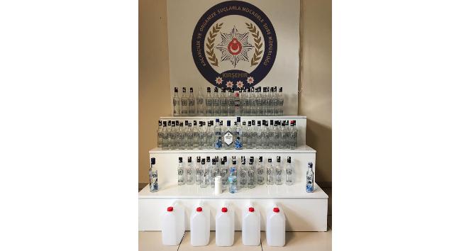 Sahte içki operasyonu: 1 gözaltı