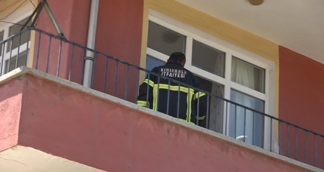 Kırıkkale’de ev yangını