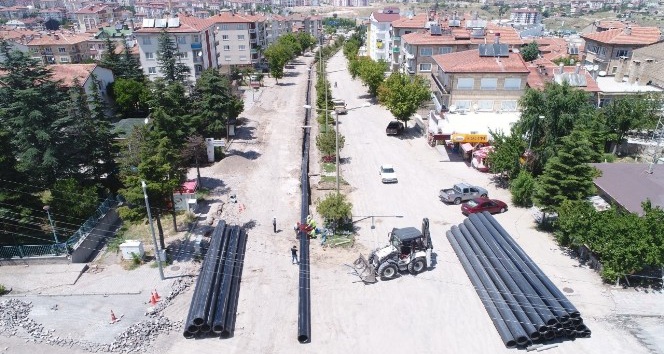 Nevşehir Belediyesi’nden Mustafa Parmaksız caddesine dev yatırım