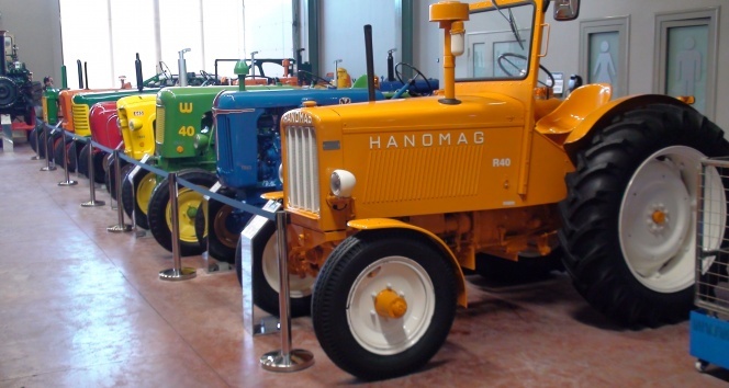 135 yıllık traktörler bu müzede sergileniyor