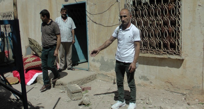 Suriye&#039;den atılan roket Şanlıurfalı aileyi çay içerken yakaladı