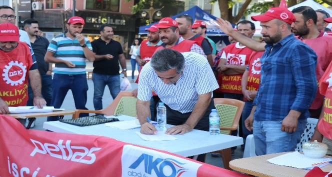 Nakliyat İş Sendikası Genel Başkanı: "Anayasa ile sendikalaşma güvence altına alınmıştır”