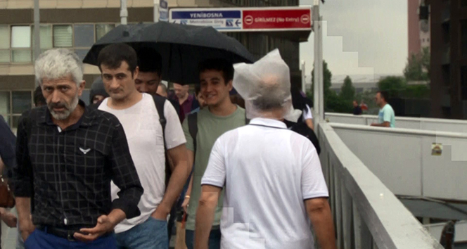 İstanbul’da yağmur başladı