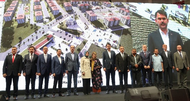 Ardıçlı Sosyal Konut Projesinde Organize Sanayi çalışanları için kuralar çekilecek