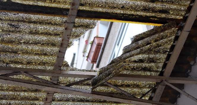 Minik Ecem böyle düştü