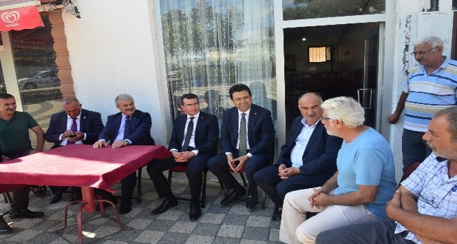 VAli Akın, Çiçekdağı İlçesinde incelemelerde bulundu