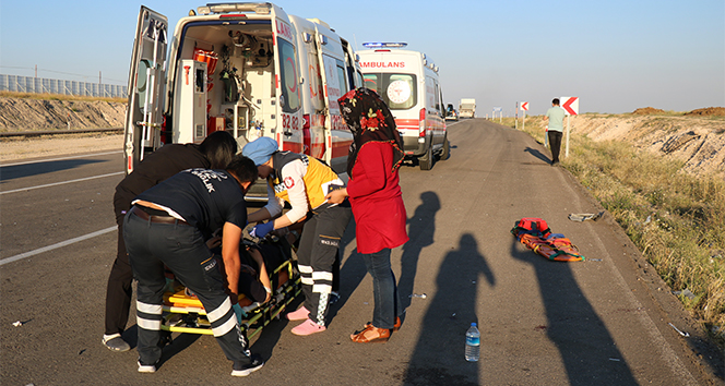 Kırşehir'de trafik kazası: 8 yaralı