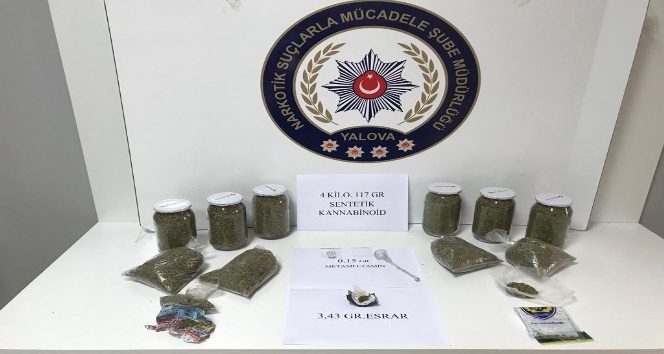Yalova’da uyuşturucu operasyonu