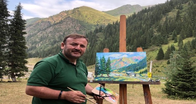 Tanrı Dağları’nı çizen vekil