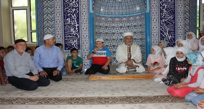 Erzincan’da Cami, Çocuk ve Aile Buluşması programı düzenlendi
