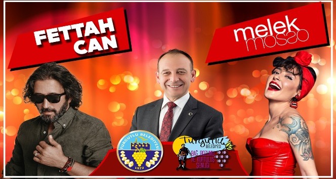 Melek Mosso ve Fettah Can Turgutlu’da sahne alacak
