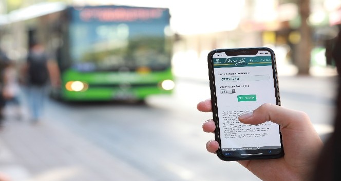 Denizli’de toplu ulaşımda online ödeme kolaylığı