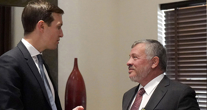 Trump’ın damadı Kushner ve Ürdün Kralı II. Abdullah ‘Filistin’i görüştü