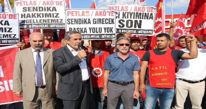Petlas işçilerinin eylemi uzlaşmayla son buldu