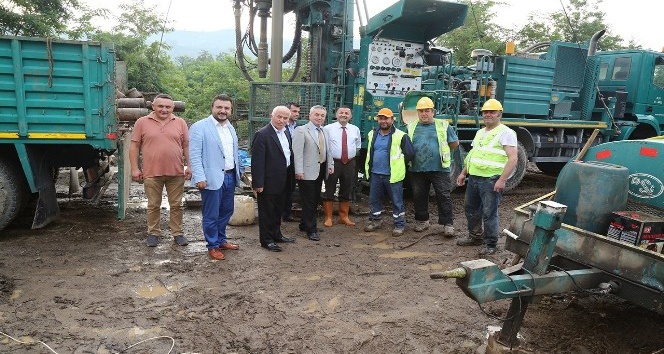 Ordu’da su için sondaj çalışmaları