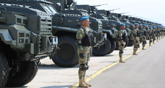 Türk zırhlısı Ejder Yalçın'lar, Özbek Silahlı Kuvvetlerinde hizmete girdi