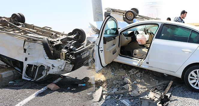 Diyarbakır’da feci kaza: 1’i ağır 2’si çocuk 5 yaralı