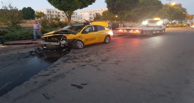Ürgüp’te trafik kazası: 2 yaralı