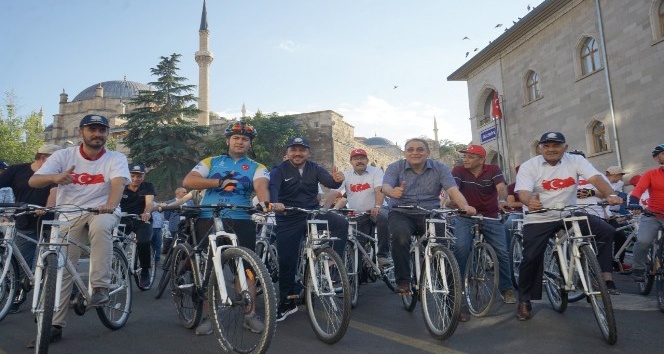 Nevşehir sağlıklı yaşam için pedal çevirdi