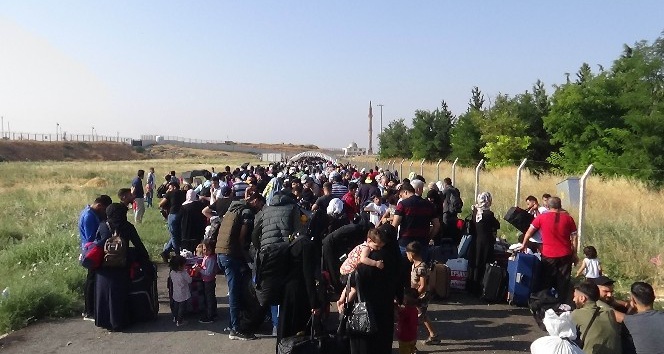 Bayram için ülkelerine giden Suriyelilerin sayısı 26 bini buldu