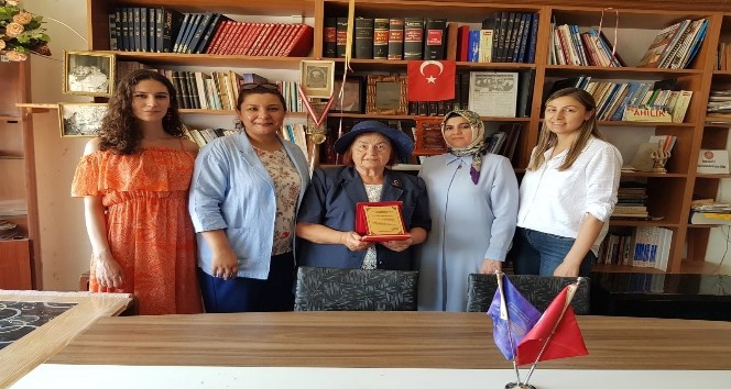 Ahi Baba Karagüllü’nün kütüphanesi artık kadın girişimi kooparatifinin himayesinde