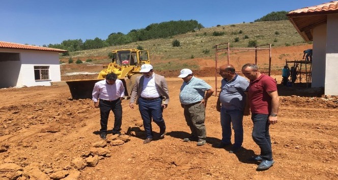 Kaymakam Coşkun, Yakupabdal Tabiat Parkında incelemelerde bulundu