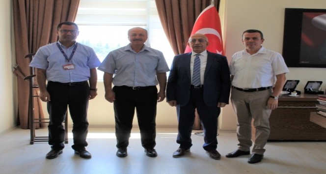 New York Tiran Üniversitesi Rektörü Prof. Dr. İsmail Kocayusufoğlu’ndan Rektör Murat’a ziyaret