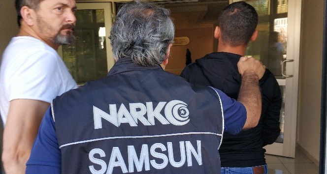 Samsun’da uyuşturucu ticaretinden 2 tutuklama