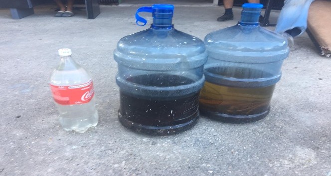 Manisa’da 120 litre sahte içki ele geçirildi