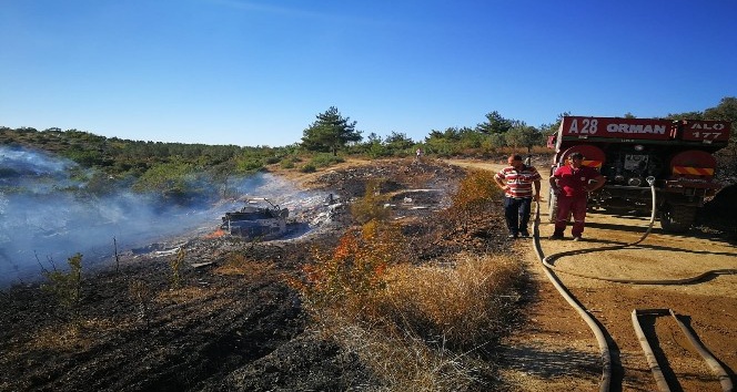 İznik’teki orman yangını kontrol altına alındı