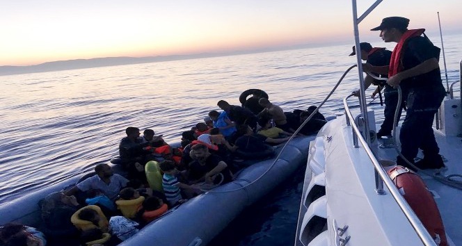 Didim’de 41 göçmen yakalandı