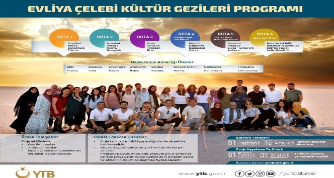 Yurt dışındaki genç vatandaşlar Türkiye’yi keşfediyor