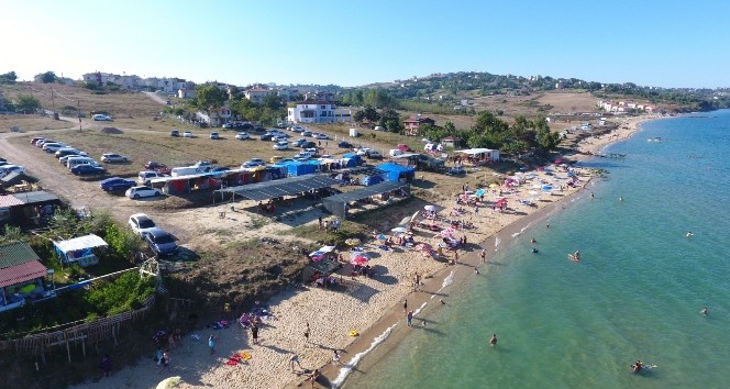 Sinop’ta Kurban Bayramı’nda sahiller doldu taştı
