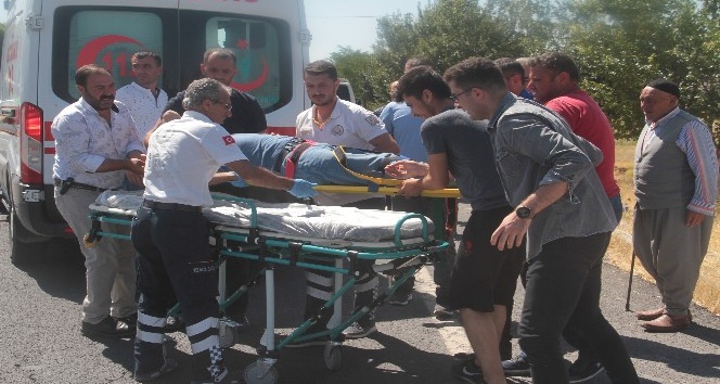 Elazığ’da iki otomobil çarpıştı: 5 yaralı