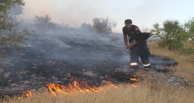 Elazığ’daki orman yangını 5 saatte kontrol altına alındı