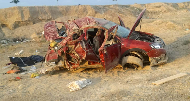 Aksaray&#039;da feci kaza: 3 ölü, 4 yaralı