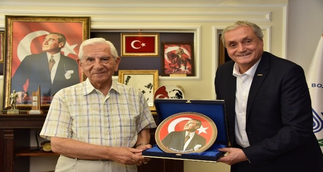 Eski Genelkurmay Başkanı Kıvrıkoğlu’ndan Başkan Bakkalcıoğlu’na ziyaret
