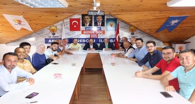 AK Parti’li Öztürk hemşehrileriyle buluştu