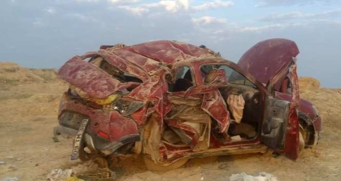 Aydın plakalı araç Aksaray’da kaza yaptı 3 ölü 4 yaralı