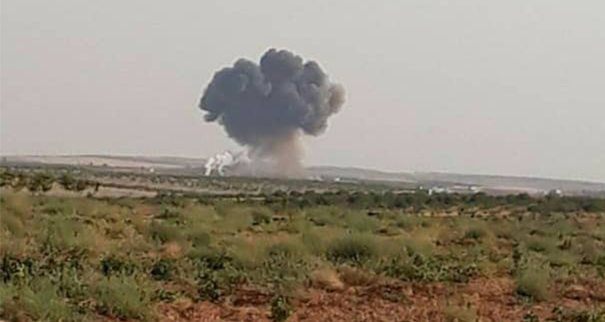 İdlib’de rejime ait bir Rus uçağı düşürüldü