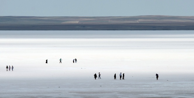 Tuz Gölü’ne yoğun ilgi