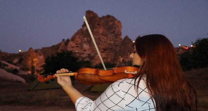 Kapadokya’da çadır festivali başladı