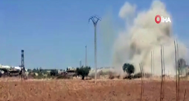 Esad rejiminden, TSK konvoyuna hava saldırısı