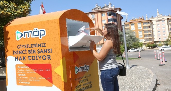 Şehitkamil’de giysilere ikinci bir şans veriliyor