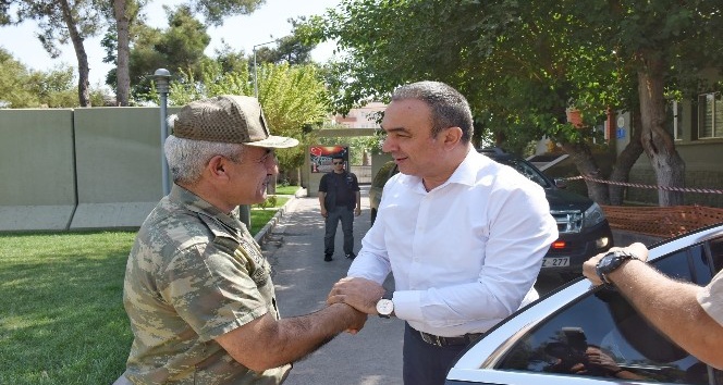 Vali Soytürk’ten Garnizon Komutanı Cihanoğlu’na ziyaret