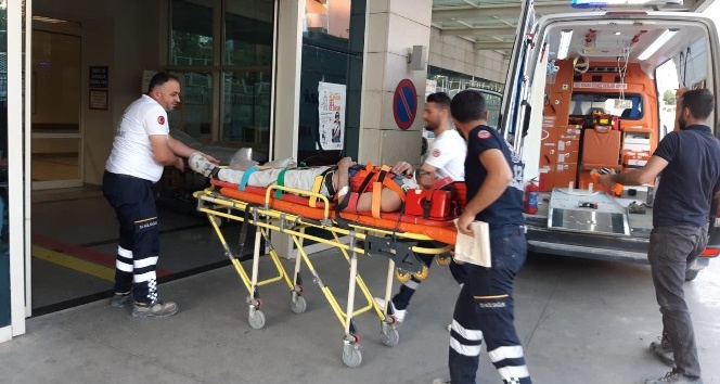 Siirt’te inşaattan düşen işçi yaralandı