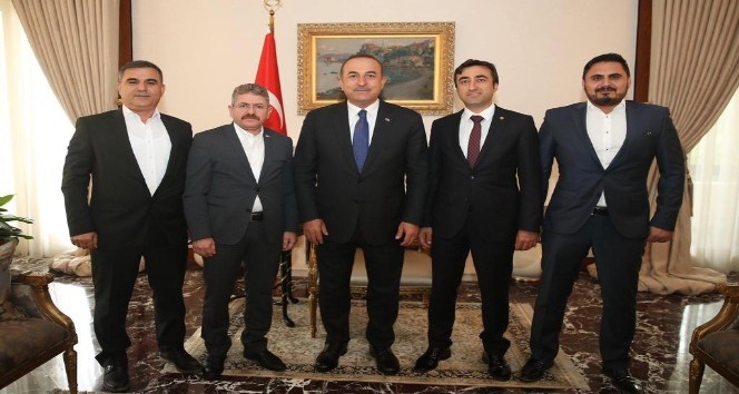 Cizre TSO’dan Dışişleri Bakanı Çavuşoğlu’na ziyaret